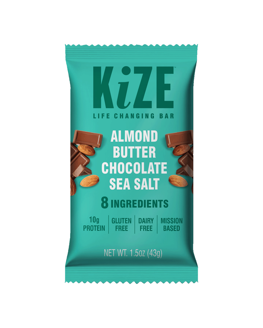 Almond Butter Chocolate Sea Salt (Box of 10)