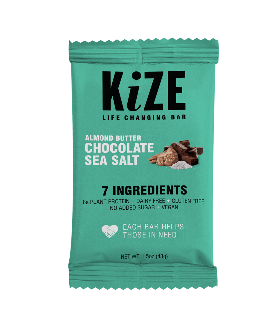 Kize Almond Butter Chocolate Sea Salt Energy Bar_PACKAGE