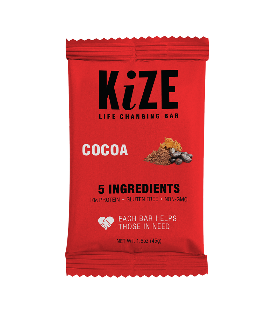 Kize Cocoa Protein Bar in Package