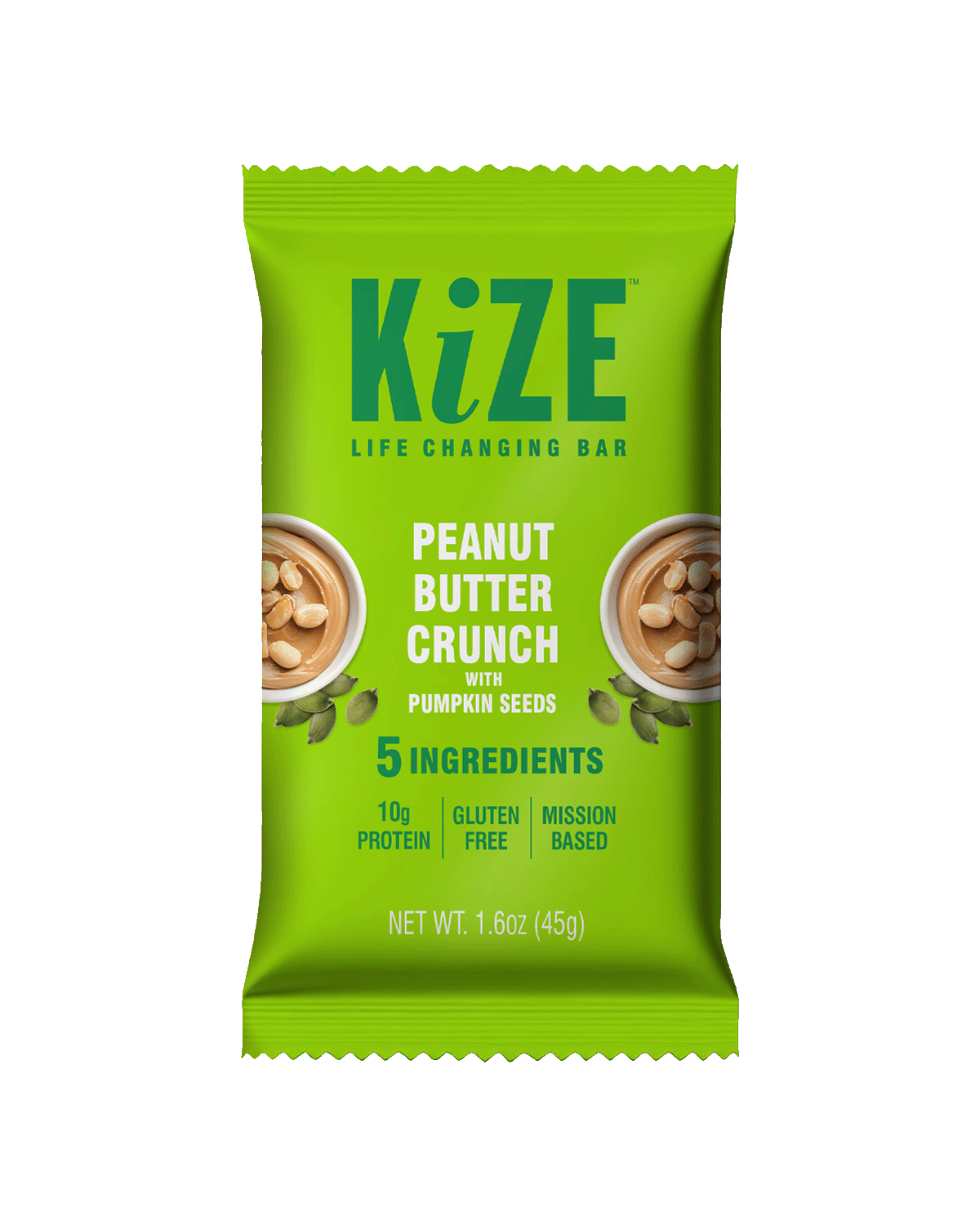 Peanut Butter Crunch with Pumpkin Seeds (Box of 10) – KiZEConcepts