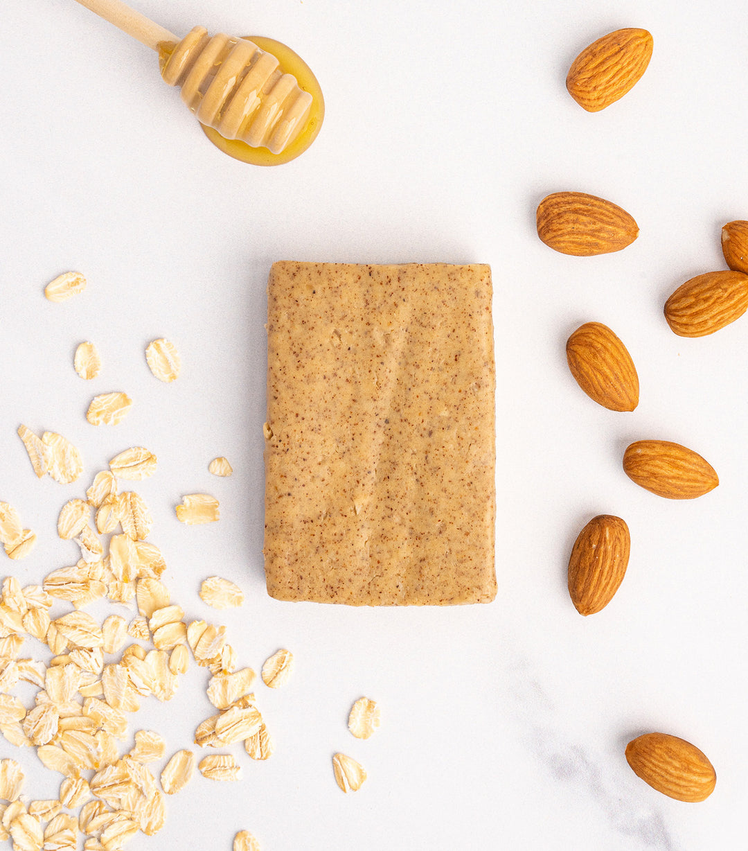 Naked Kize Bar with almonds, honey and oats. 