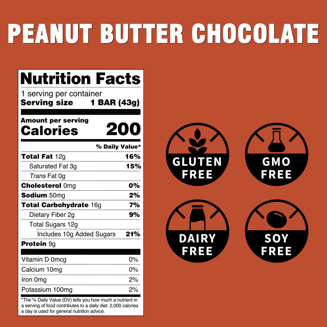 Peanut Butter Chocolate (Box of 10)