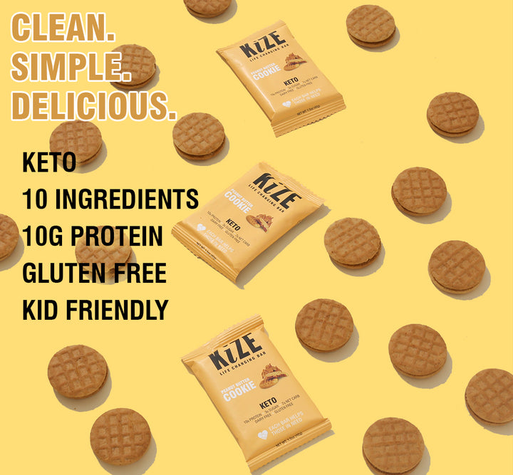 Kize Peanut Butter Cookie Bar Promotional Graphic