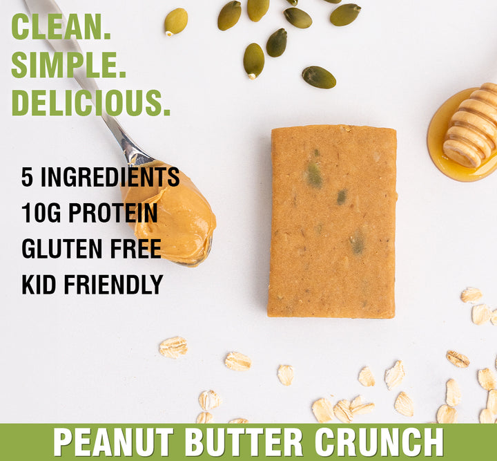 Peanut Butter Crunch with Pumpkin Seeds (Box of 10)